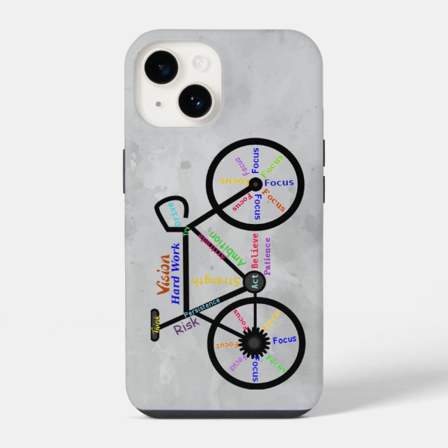 Coque iPhone Motivationnel Motivational Moke Words Citation Vél (Verso)