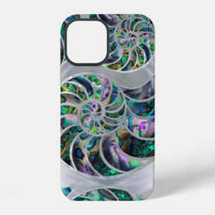 Coque iPhone 12 Nacre et perle de nautile