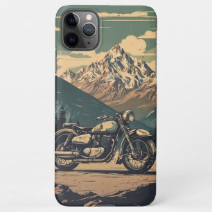 Coque iPhone 11Pro Max Nature vintage et moto