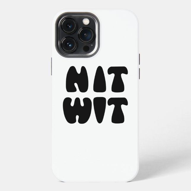 COQUE iPhone NITWIT (Verso)