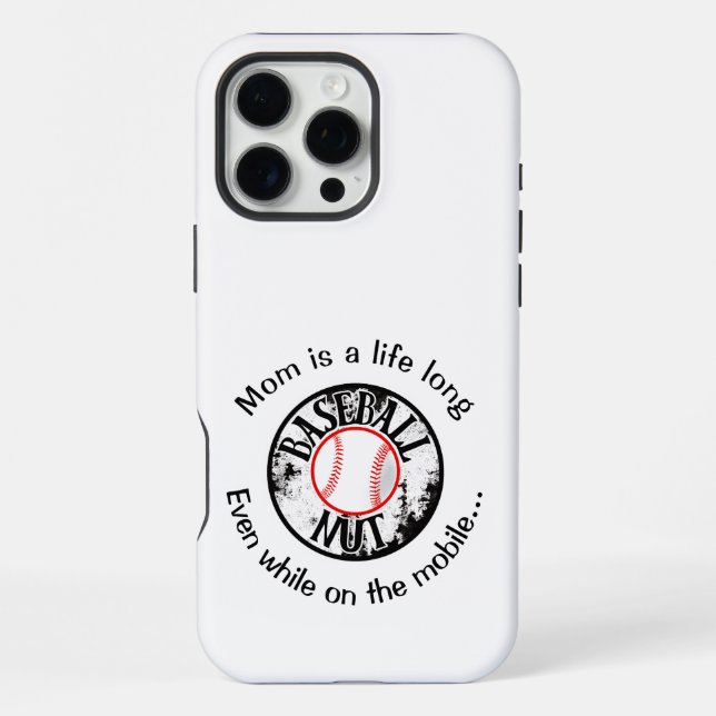 Coque iPhone Noix de baseball (Verso)