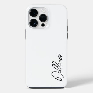 Coque Pour Pour iPhone 14 Pro Max Nom personnalisé écriture moderne