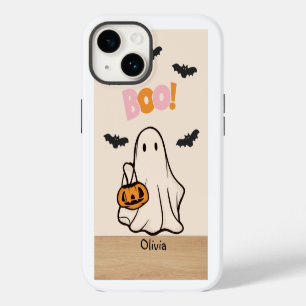 COQUE POUR iPhone 14 NOM PERSONNALISÉ HALLOWEEN