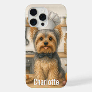 Nom personnalisé Yorkshire Terrier Chien Chef