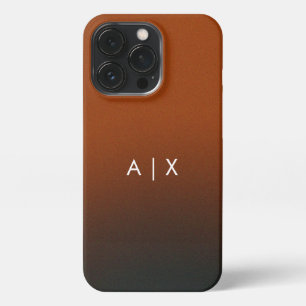 Etui iPhone 13 Pro Nom simple de couple monogrammé