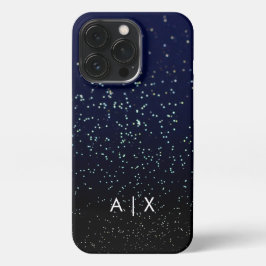 Etui iPhone 13 Pro Nom simple de couple monogrammé