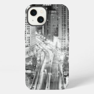 Etui iPhone 13 Nord Michigan Avenue à Chicago après l'hiver