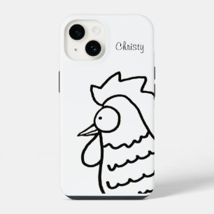 Coque Pour iPhone 14 Nosey Rooster