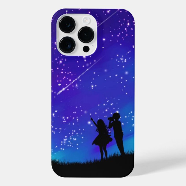 Coque iPhone Nuit étoilée (Verso)