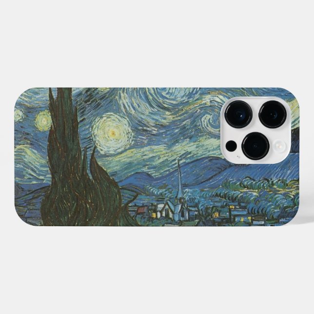 Coque iPhone Nuit étoilée (Verso Horizontal)