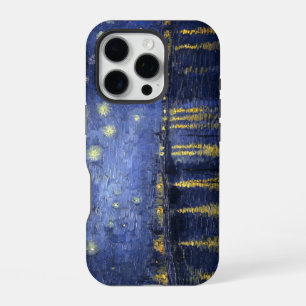 Coque iPhone 16 Pro Nuit étoilée sur le Rhône