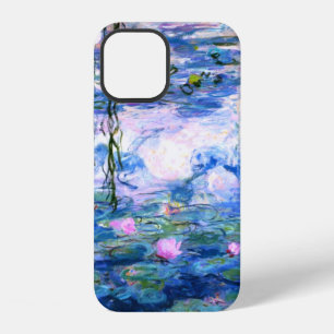 Coque iPhone 12 Nymphéas roses de Monet