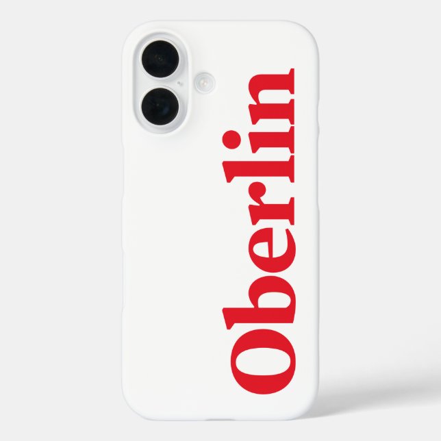 Coque iphone Oberlin (Verso)