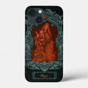Coque iphone occulte Baphomet, Motif Vintage