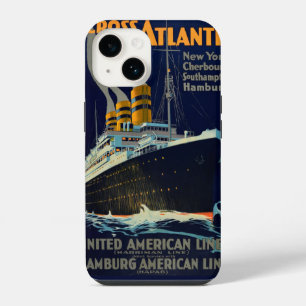 COQUE POUR iPhone 14 OCEAN LINER EUROPE AMÉRIQUE
