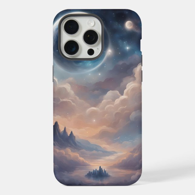 Coque iPhone Odyssée céleste (Verso)