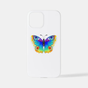 Coque iPhone 12 Mini Oeil de paon arc-en-ciel