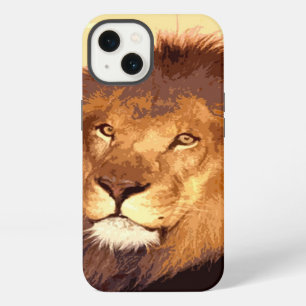 Etui iPhone 13 Œuvre d'art Lion