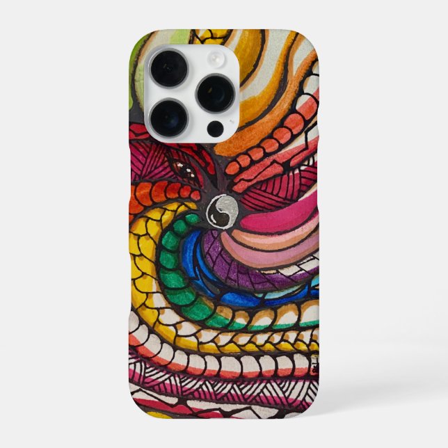 Coque iPhone Oiseau de fierté (Verso)