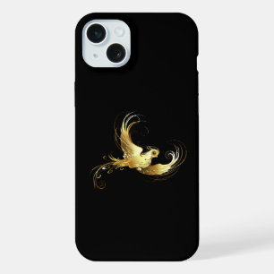 Oiseau d'or sur Arrière - plan noir