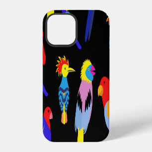 Coque iPhone 12 Oiseaux exotiques Paradis Toucan Motif