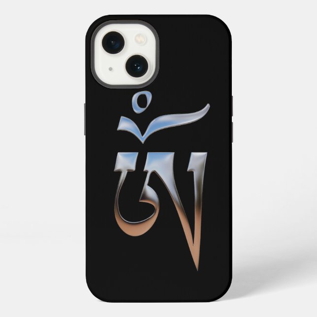 Coque iPhone Om tibétain (Verso)