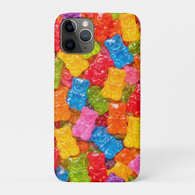 Coque iPhone Ourson Gummy Mignon (Dos)
