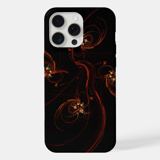 Coque iPhone Out of the Dark Abstract (Verso)