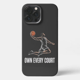 Etui iPhone 13 Pro Max Own Every Court Sports Mixed