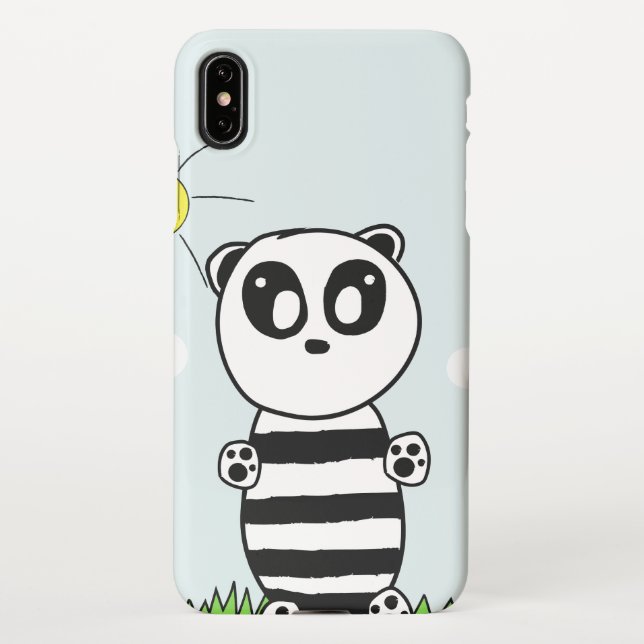 Coque iPhone Panda Kids (Dos)