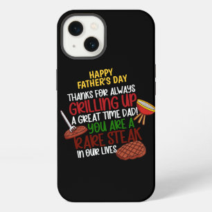 Etui iPhone 13 Papa cuisinier grill personnalisé drôle