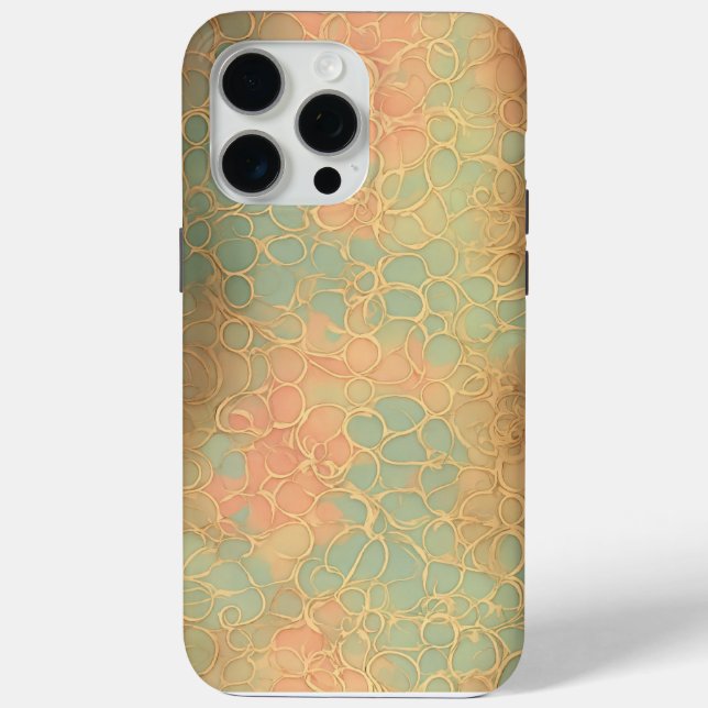 Coque iphone papier peint chic Shabby (Verso)