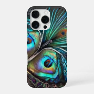 Coque iPhone 16 Pro Papillon Abstrait1