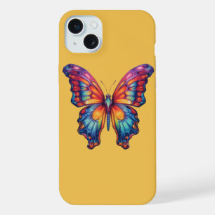 Papillon Bleu Orange Ailes