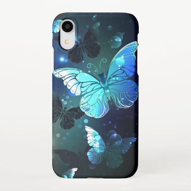 Coque iPhone Papillon de nuit (Dos)