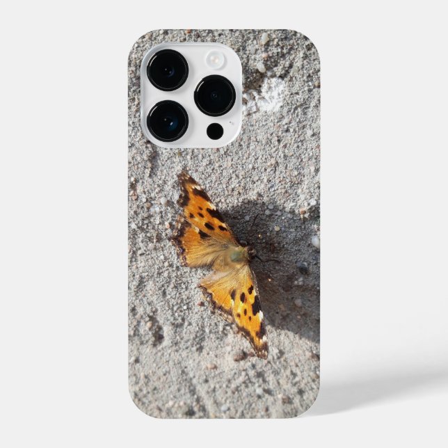 Coque iPhone Papillon sous le soleil (Verso)