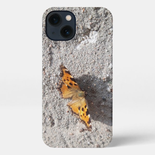 Coque iPhone Papillon sous le soleil (Verso)