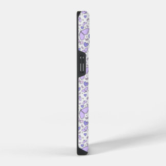 Coque Pour iPhone 14 Papillon Violet Mignon Esthétique