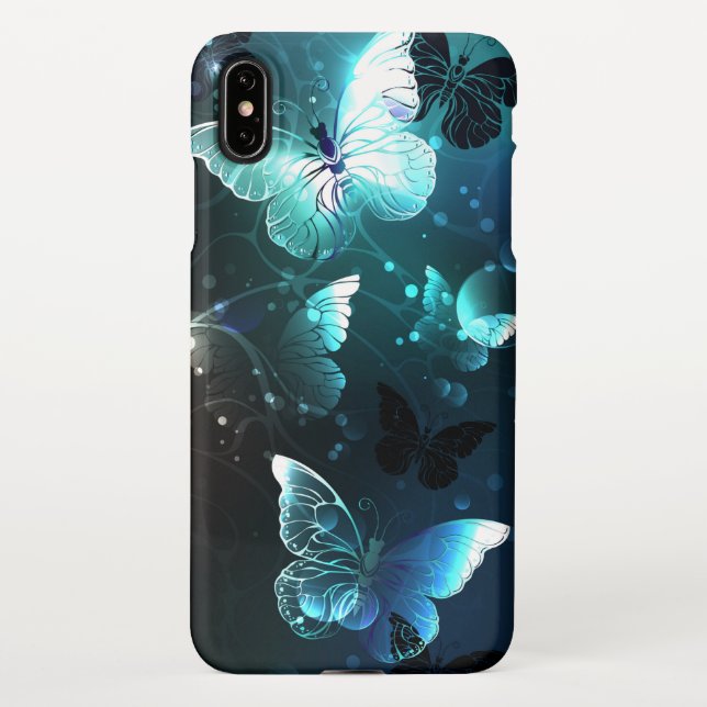 Coque iPhone Papillons de nuit (Dos)