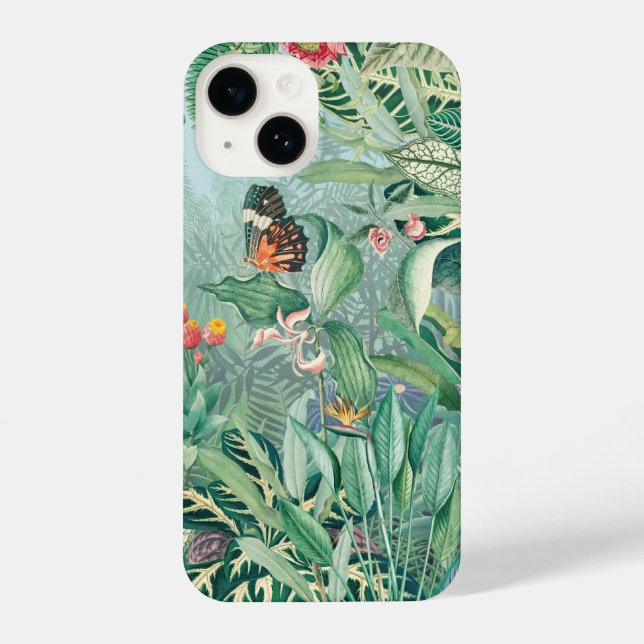Coque iPhone Paradis tropical (Verso)