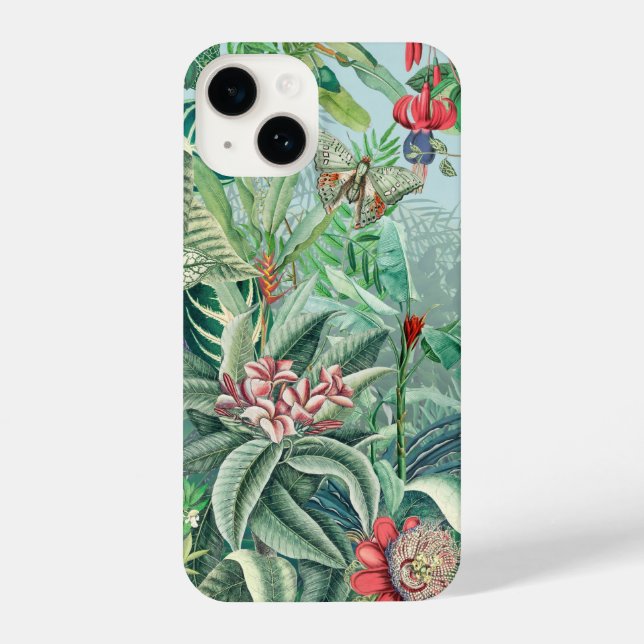 Coque iPhone Paradis tropical (Verso)