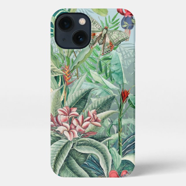 Coque iPhone Paradis tropical (Verso)