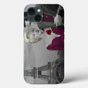 Etui iPhone 13 Paris N&B