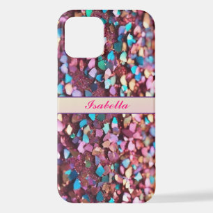 Coque iPhone 12 Parties scintillant Opal Collection holographique 