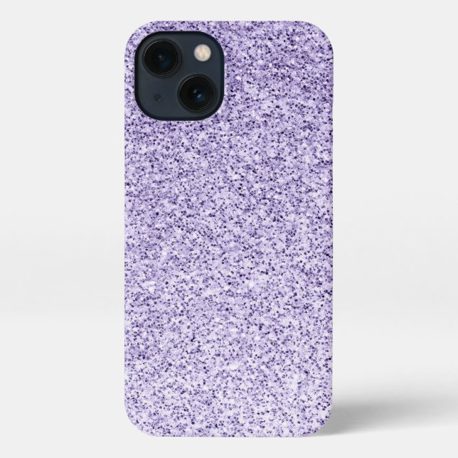 Coque iPhone Parties scintillant violette ultra violette (Verso)