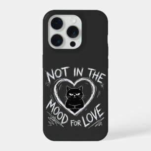 Pas d'humeur pour l'amour Chat grincheux Sarcastiq