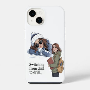 Coque Pour iPhone 14 Passer du chill au drill
