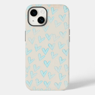 Coque iphone Pastel Blue Heart
