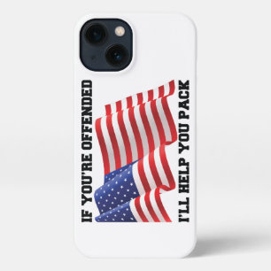 Etui iPhone 13 patriote américain
