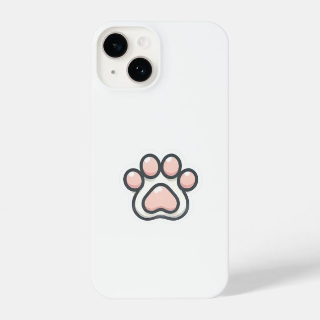 Coque iPhone Paw iphone 14 coque (Verso)